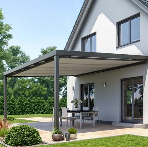 Terrasoverkapping-onderzonwering T200