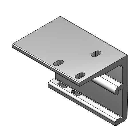 Deckenkonsole 200 mm links