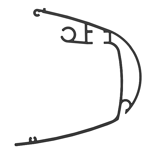 Fall bar 5,900 mm
