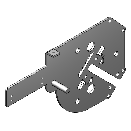 Motorlager links