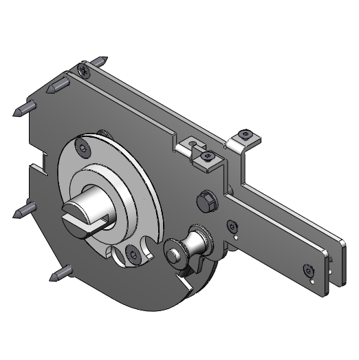 Kastenkupplung-Satz für 1 Motor 