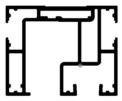 Führungsschiene 2 mm 2.370 mm