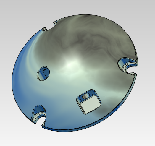 Deckel Motorseite