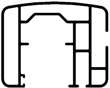 Führungsschiene 3.760 mm