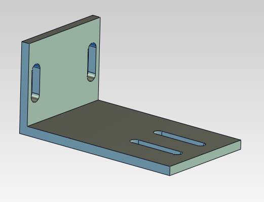 Winkel 120x60x6x 70 mm  
