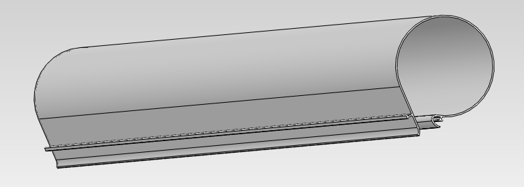 Innenrohr 1000 mm lang - Auslauf -