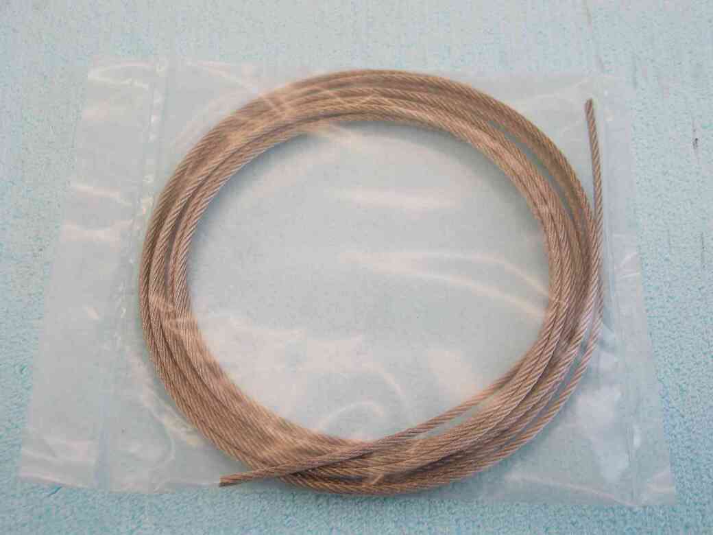 Steel cable 3 mm without shell