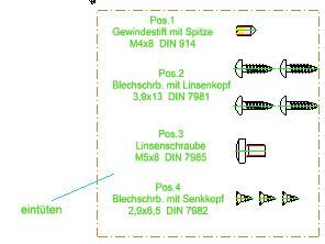 Schraubensatz 