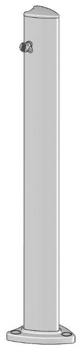 Mast Typ A zum Schrauben für Kastenhöhe 1900