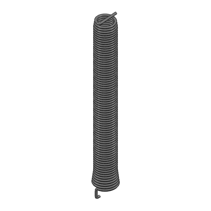 Torsionsfeder links [blau]