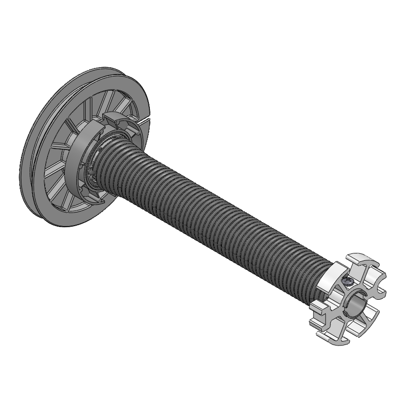Federpaket W500/T400 Lagerseite links [blau]