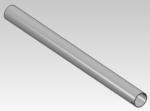 Außenrohr 55x705 mm
