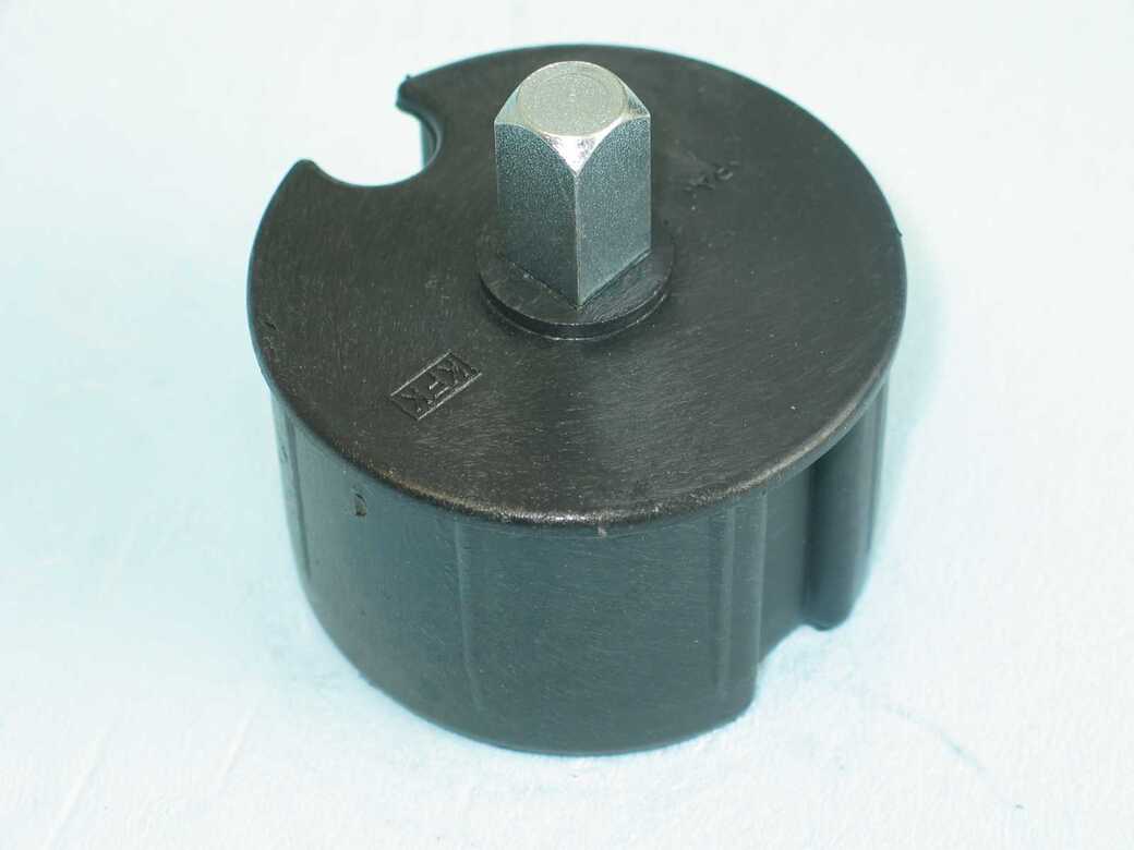 Tuchwellenzapfen Ø 78x13x25 mm Vierkantbolzen